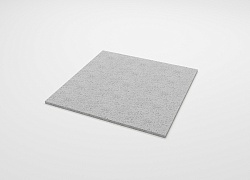 Потолочная плита Саундек [Soundec] 1мм (серый) 0,6м х 0,6м х 14мм