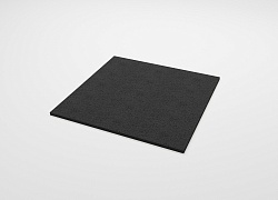 Потолочная плита Саундек [Soundec] 1мм (графит) 0,6м х 0,6м х 14мм
